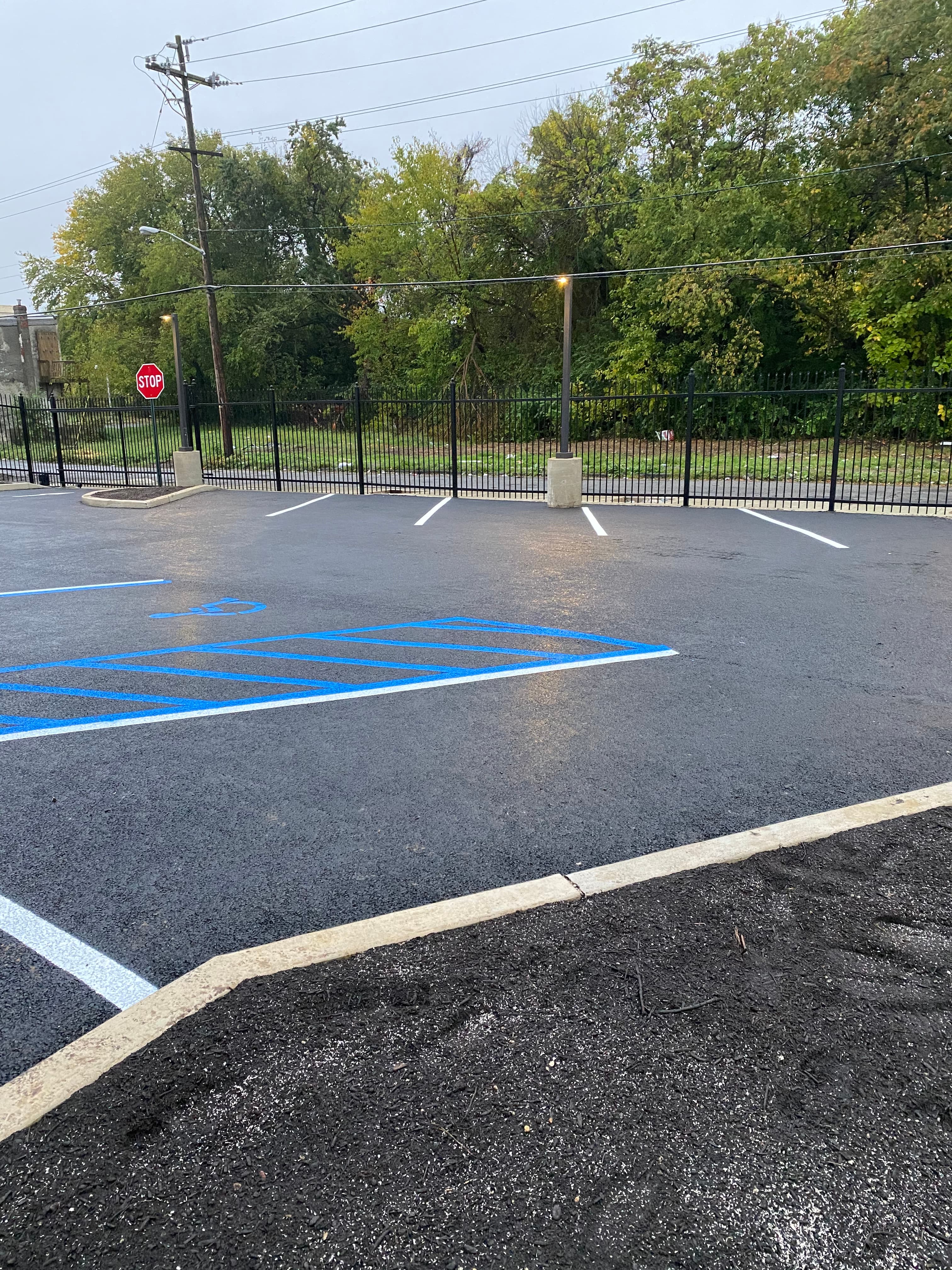 Commercial Parking Lot — Finished — NJ